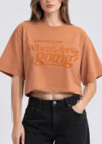تیشرت کراپ زنانه مدل wct056