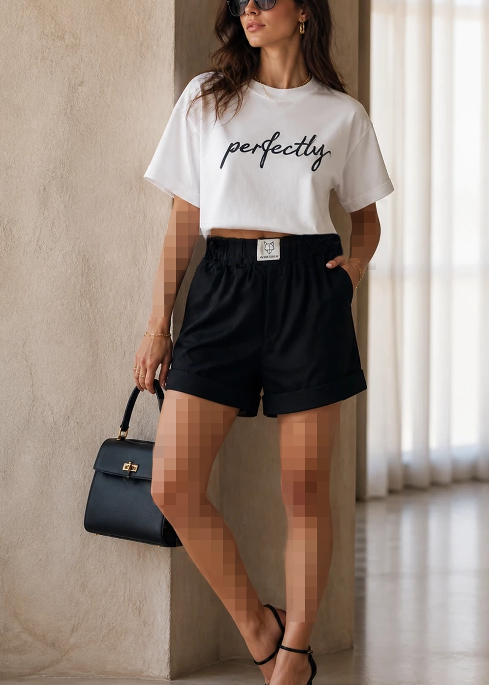 wct047-women-t-shirt-black(3) تیشرت زنانه مدل wct047 رنگ سفید و مشکی