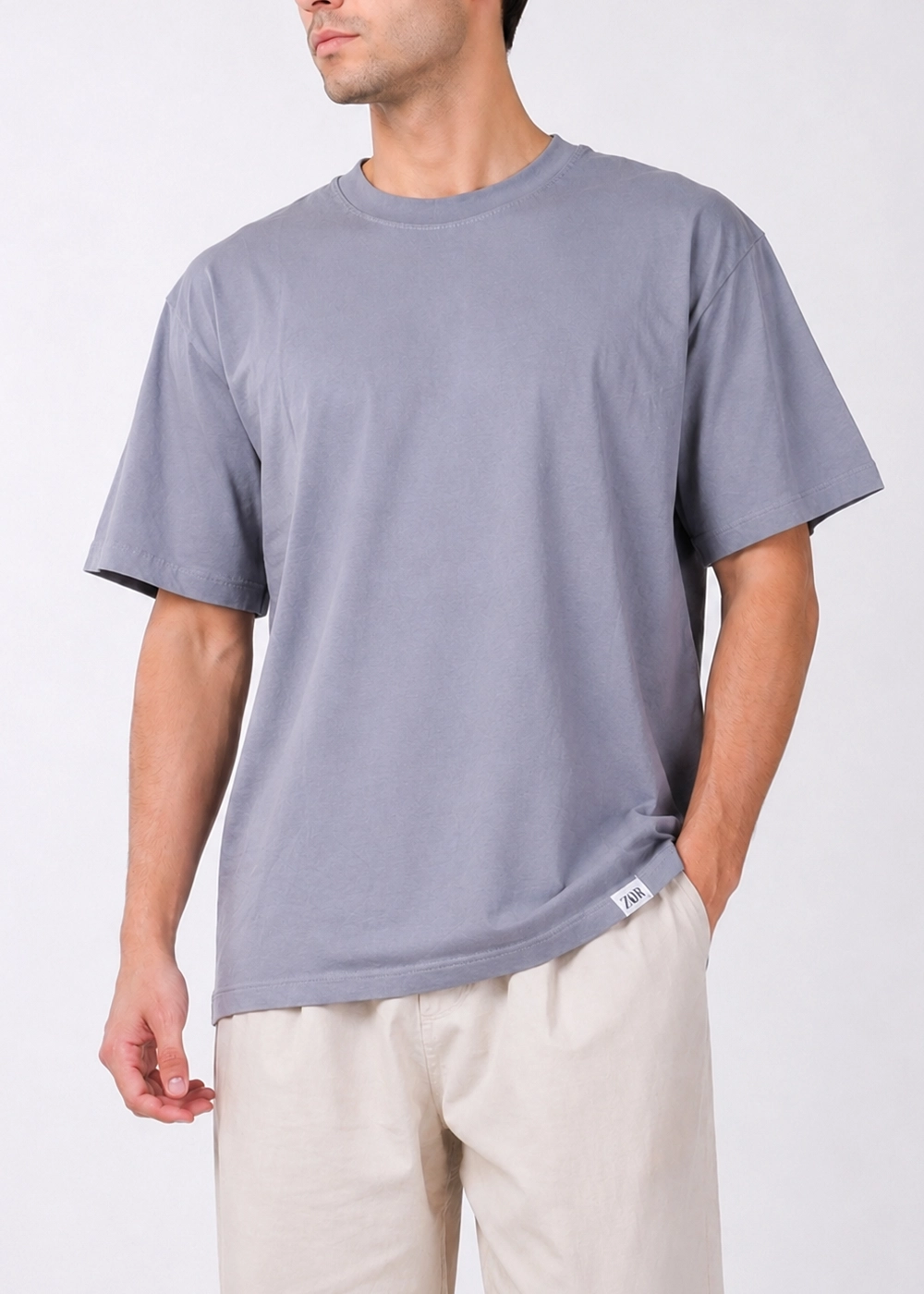 mct001-men-tshirt-regular-fit-front-view (1) تیشرت مردانه مدل mct001 تنخور نمای روبرو