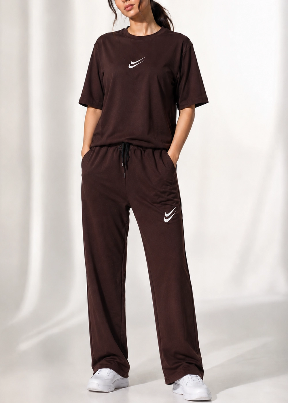 wcs073-women-set-fit ست تیشرت و شلوار زنانه مدل wcs073