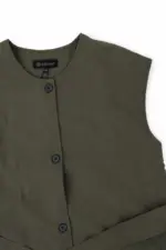 پیراهن بلند زنانه مدل WCC033 یقه گرد