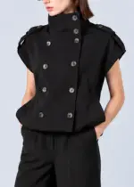 وست زنانه جین مدل wcv007
